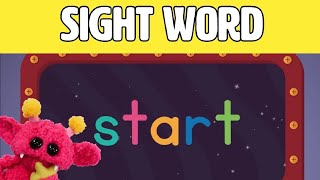 START - Let's Learn the Sight Word START with Hubble the Alien! | Nimalz Kidz! Songs and Fun!