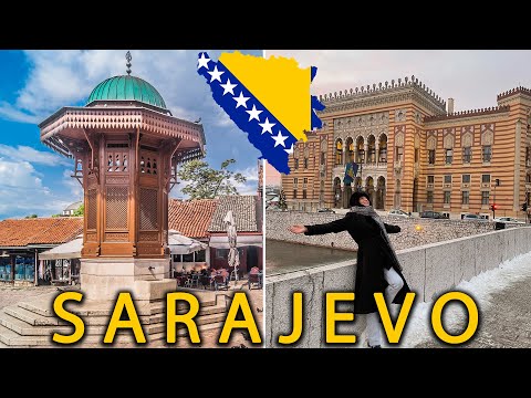 TRAVEL BOSNIA AND HERZEGOVINA IN 2022! (Sarajevo Street Tour)