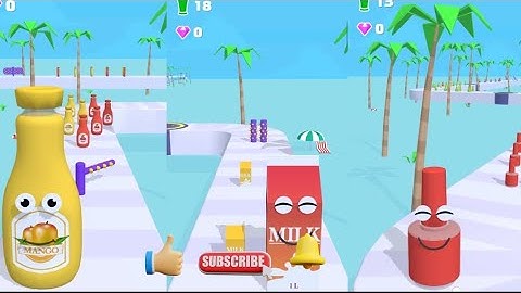 Juice Run - All Levels Gameplay Android,ios game Mobile Game Max Level,243-244-245 New Update