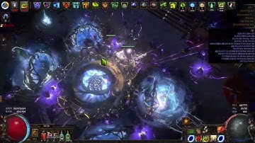 POE 3.26) Uber Cortex Warden Scourge Arrow of Menace