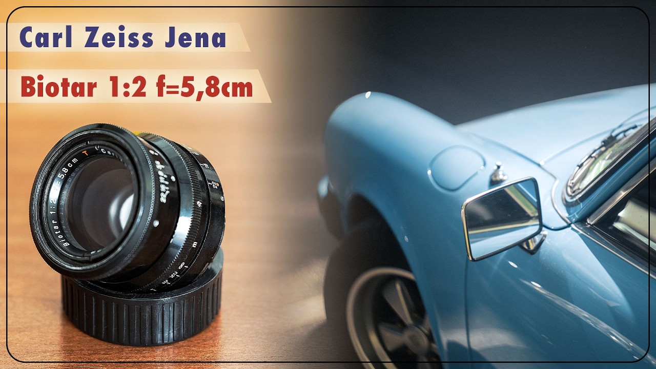 Classic lens test #15: Carl Zeiss Jena Biotar 1:2 f=5,8cm - YouTube