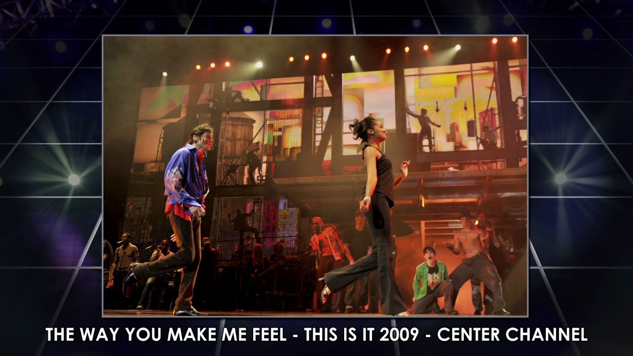 Michael Jackson - The Way You Make Me Feel (This Is It 2009) Center Channel