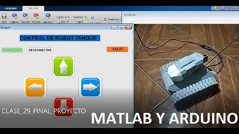 ROBOT CONTROLADO EN MATLAB