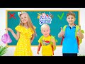 Diana and Roma show School rules | Back to School stories
