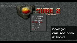 cube 2 tutorial