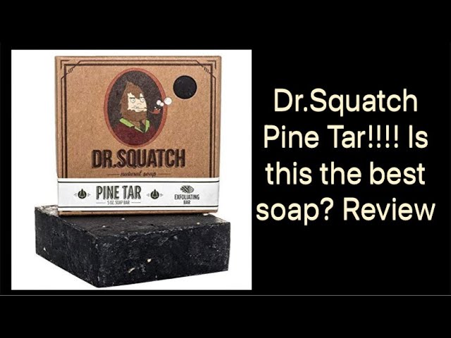 Dr. Squatch Made In The USA Pine Tar Men's Soap Review 