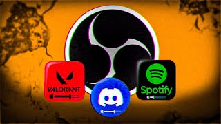 Obs Uygulama Sesleri̇ni̇ Ayri Ayri Yönetmek