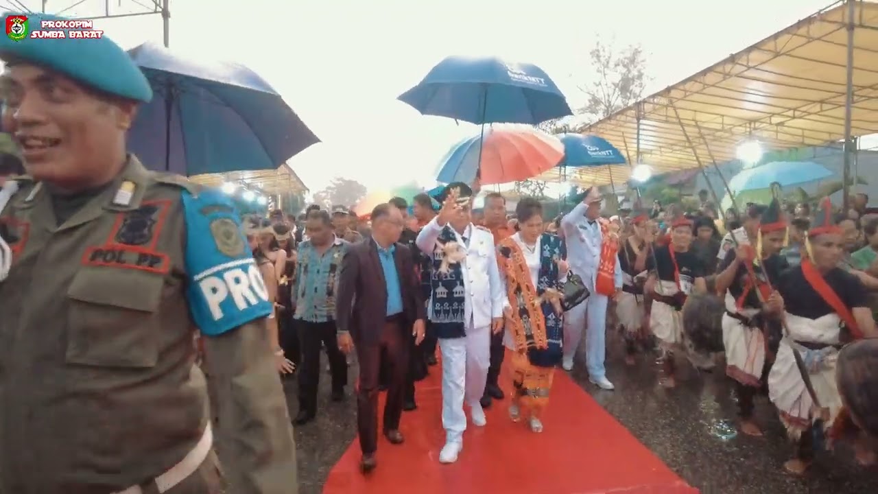 PENJEMPUTAN BUPATI DAN WAKIL BUPATI SUMBA BARAT PERIODE 2025-2030