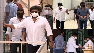 Chiranjeevi And Nagarjuna At AP CM Ys Jagan House | Celebrities Meeting With YS Jagan | IG Telugu