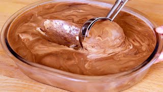 Easy Homemade Chocolate Ice Cream Recipe with Only 3 Ingredients