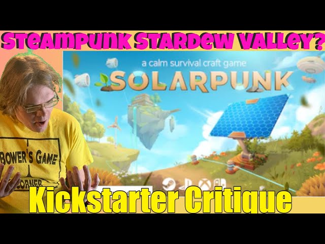 Solarpunk - first person survival craft game for PC/Console