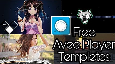 Top 5 Avee Player Templetes Free *Download Links In Description*