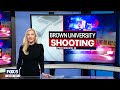 Police of interest in custody following deadly Brown University shooting