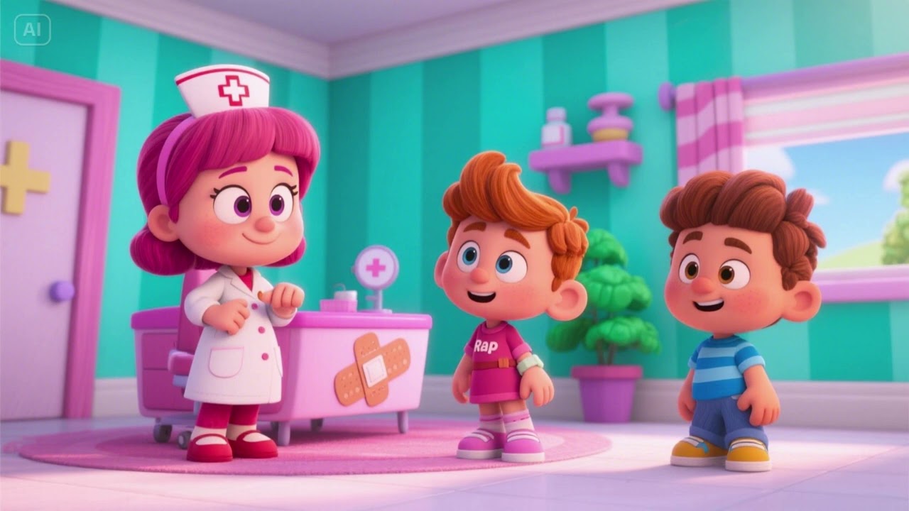 Nurse Nancy’s Band-Aid Rap | First Aid Fun Song for Kids