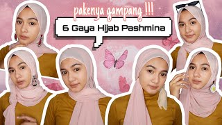 TUTORIAL HIJAB PASMINA TANPA RIBET