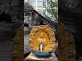 🌟🪵 Sacred Buddha Halo Carving with Hidden Inner Statue 🙏✨ #wood #art #buddha #workout #vishuart