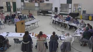 RSU73 School Board Budget Meeting 2/26/26