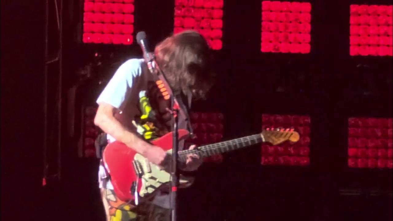 RED HOT CHILI PEPPERS BLACK SUMMER MINUTE MAID, HOUSTON, TX 05/25