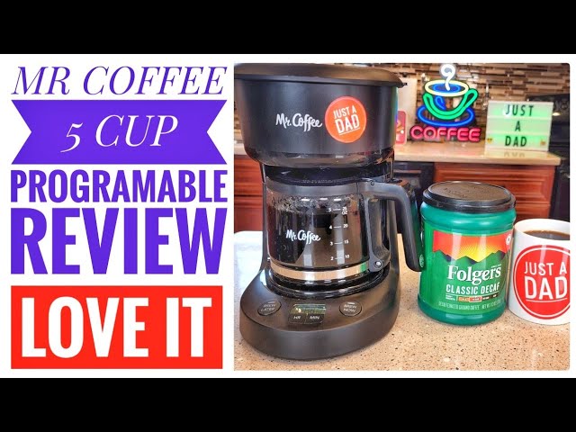 I LOVE Mr. Coffee 5 Cup Programmable Mini Brew Now or Later Coffee