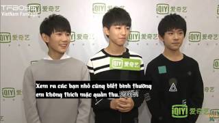 [Vietsub] [LãnhCungST] Phỏng vấn hậu trường sinh nhật Thiên Tỉ