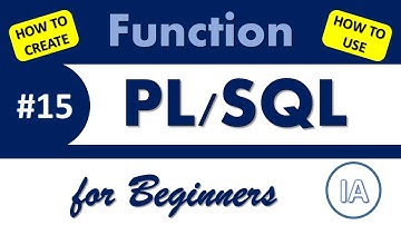 #15. Oracle PL/SQL for Beginners - Function | Subprogram (Hindi)