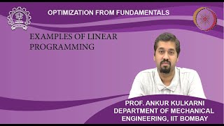 Lecture 11C: Examples of Linear Programming