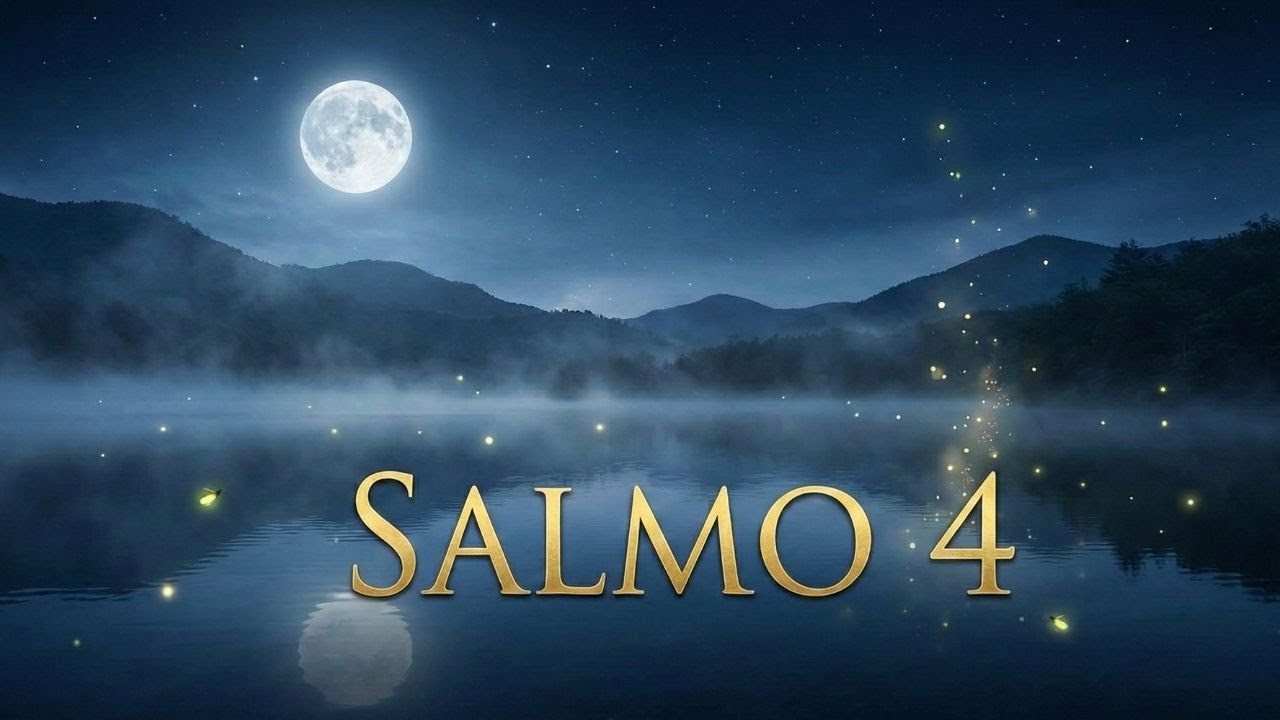 SALMO 4 🌙 Oración para dormir en paz | Dios te dará descanso esta noche