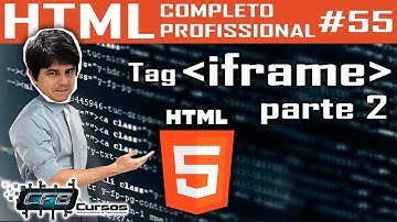 Tag iframe parte 2 - Curso de HTML Completo e Profissional #55
