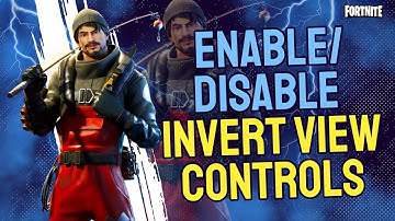 How to Enable or Disable Invert View Controls in Fortnite | Fortnite Tutorial (2025)
