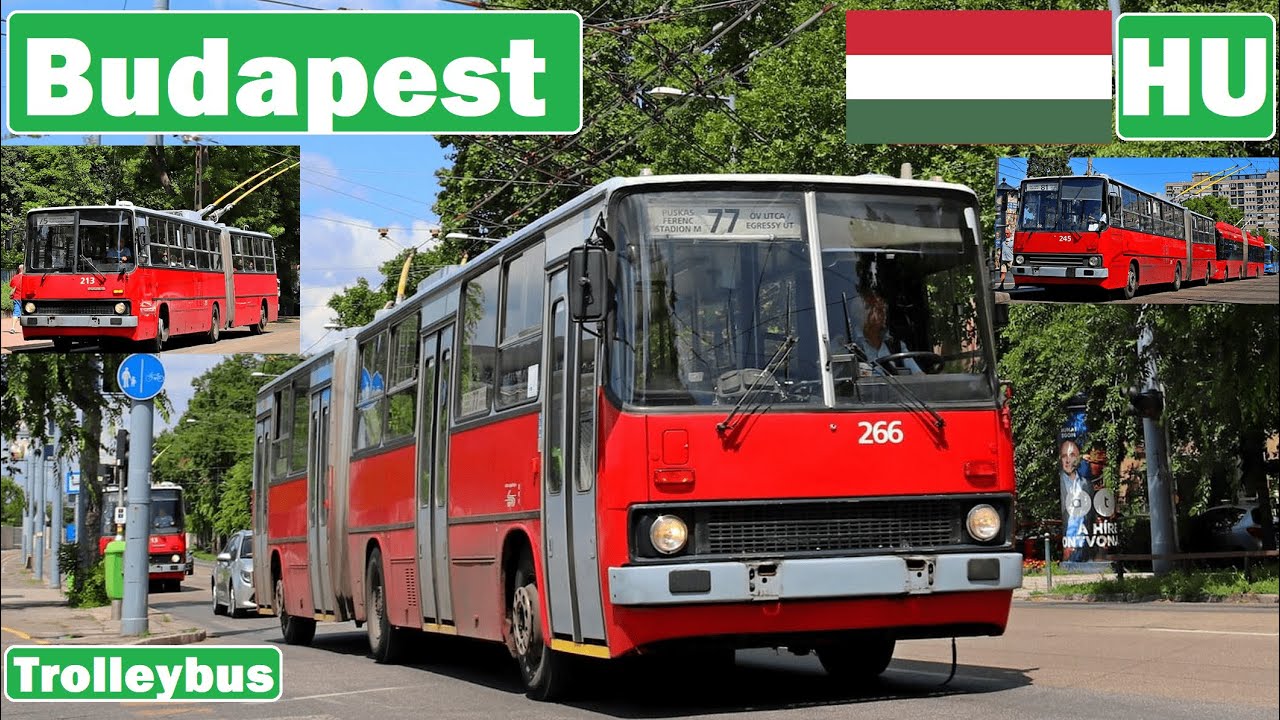 🇭🇺 BUDAPEST TROLLEYBUS 2019 | Budapesti trolibusz
