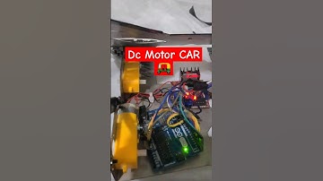 DC Motor Car🛺📲 #bgrobotics #electricmotor #dcmotor #motor