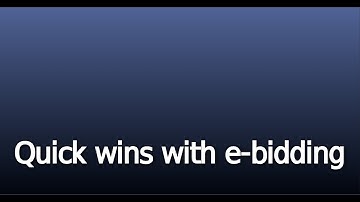 Introduction: BidAsia E-bidding.