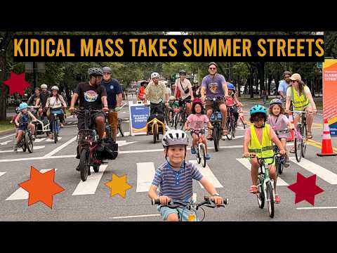 Bicycling Brooklyn with the Bergen Bike Bus Brigade! (Summer Streets 2026 Finale)
