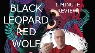 1 Min Review: Black Leopard Red Wolf by Marlon James