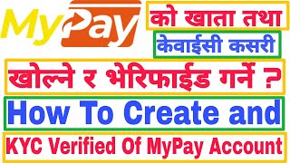 How To Create Account and KYC Verified Account Of MyPay App 2079 | MyPay Wallet Full Tutorial 2079 screenshot 1