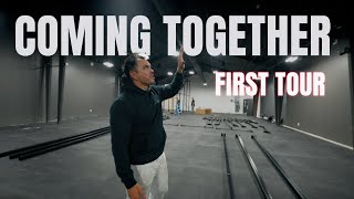 THE FIRST WALK THROUGH OF OUR NEW GYM!