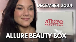 DECEMBER 2024 ALLURE BEAUTY BOX UNBOXING