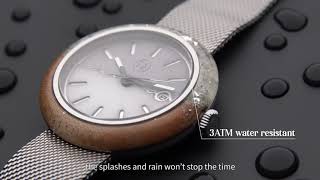 World’s First Wabi-Sabi Hand Crafted Automatic Watch