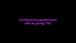 RateAI Product Walkthrough