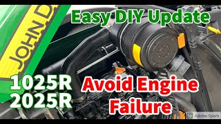 Avoid Engine Failure with this Air Cleaner Update  1025R, 2025R John Deere