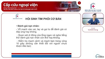Bài 3: Cấp cứu ngừng tuần hoàn ngoại viện