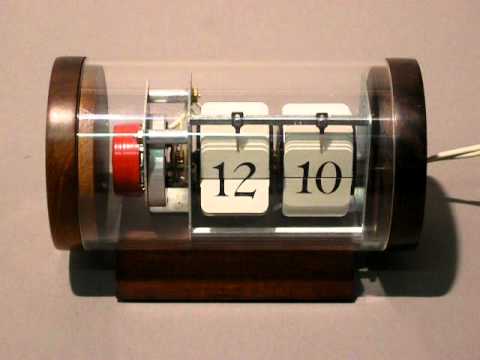 George Nelson Flip Clock Designed For Howard Miller