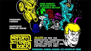 MASK III: VENOM Strikes Back. ZX Spectrum. Прохождение и разбор