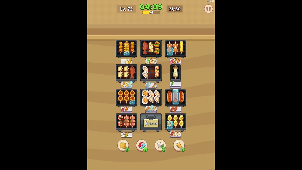 Foodie Sizzle Level 75 #food #puzzle #puzzlegame - YouTube