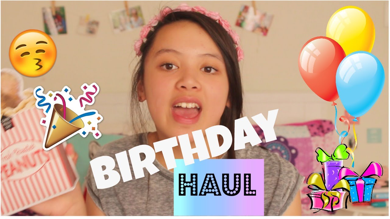 What I Got For My 12th Birthday 2015 YouTube What I Got For My 12th Birthday 2015 YouTube