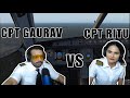 Husband vs Wife with Baccha in the Cockpit !!