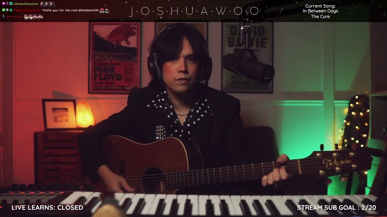 Watch Joshua Woo - JoshuaWooMusic Stream (5th Oct 2025) on YouTube Watch Joshua Woo - JoshuaWooMusic Stream (5th Oct 2025) on YouTube