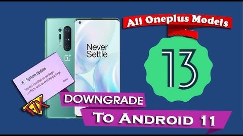 Oneplus 8 Pro IN2025 Downgrade 13 To 11 | Oplocalupdate Apk Not Installed Fix | Gsm Solutions