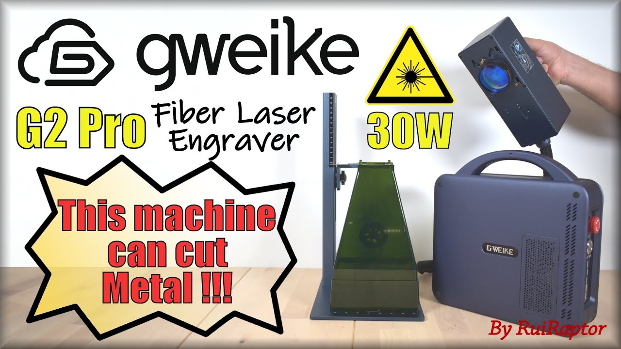 GWEIKE G2 PRO (волоконный лазерный гравер мощностью 30 Вт) — полный обзор