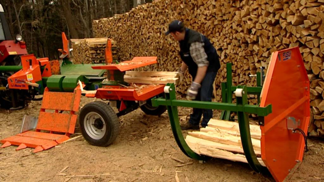 20T Holzspalter Bausatz - Zusammenbau und erster Test